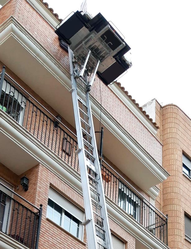 plataforma elevadora larga